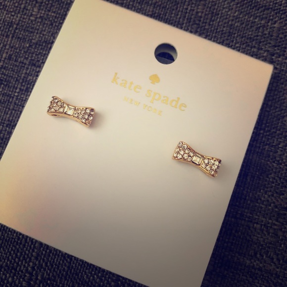 kate spade Jewelry - NWT Kate Spade petite bow earrings